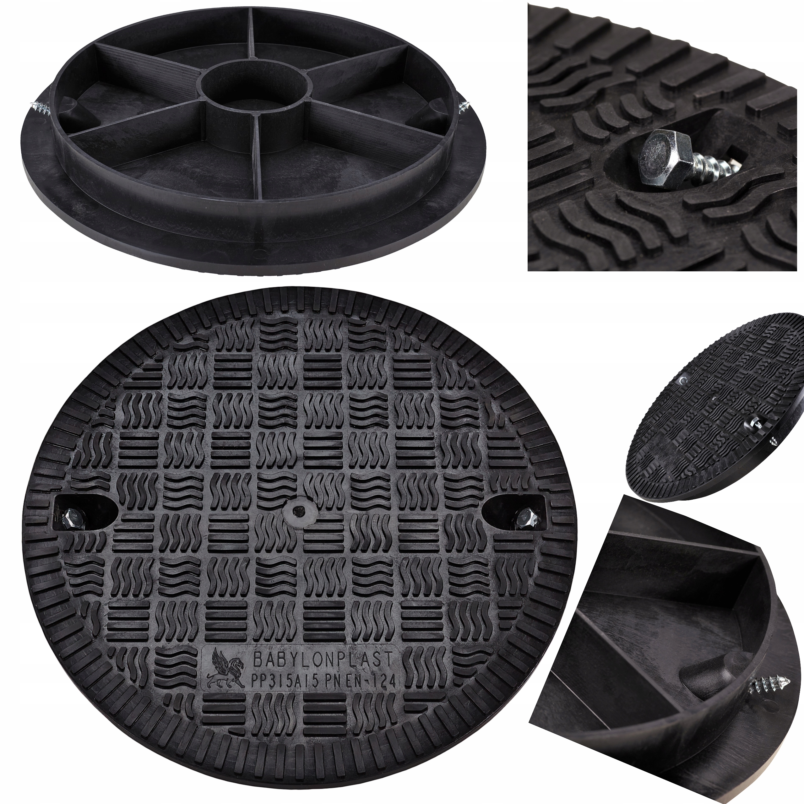 

Pokrywa Studni DN315 Klasa A15