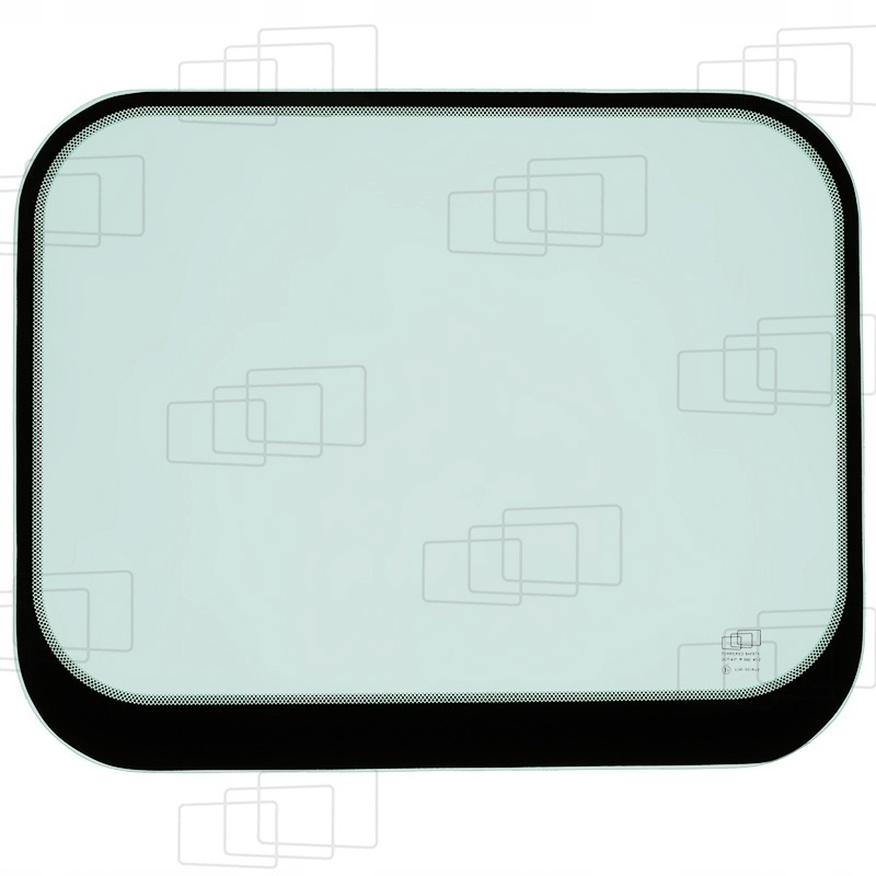 1 - скло Bobcat-Заднє 7102991 (3517)