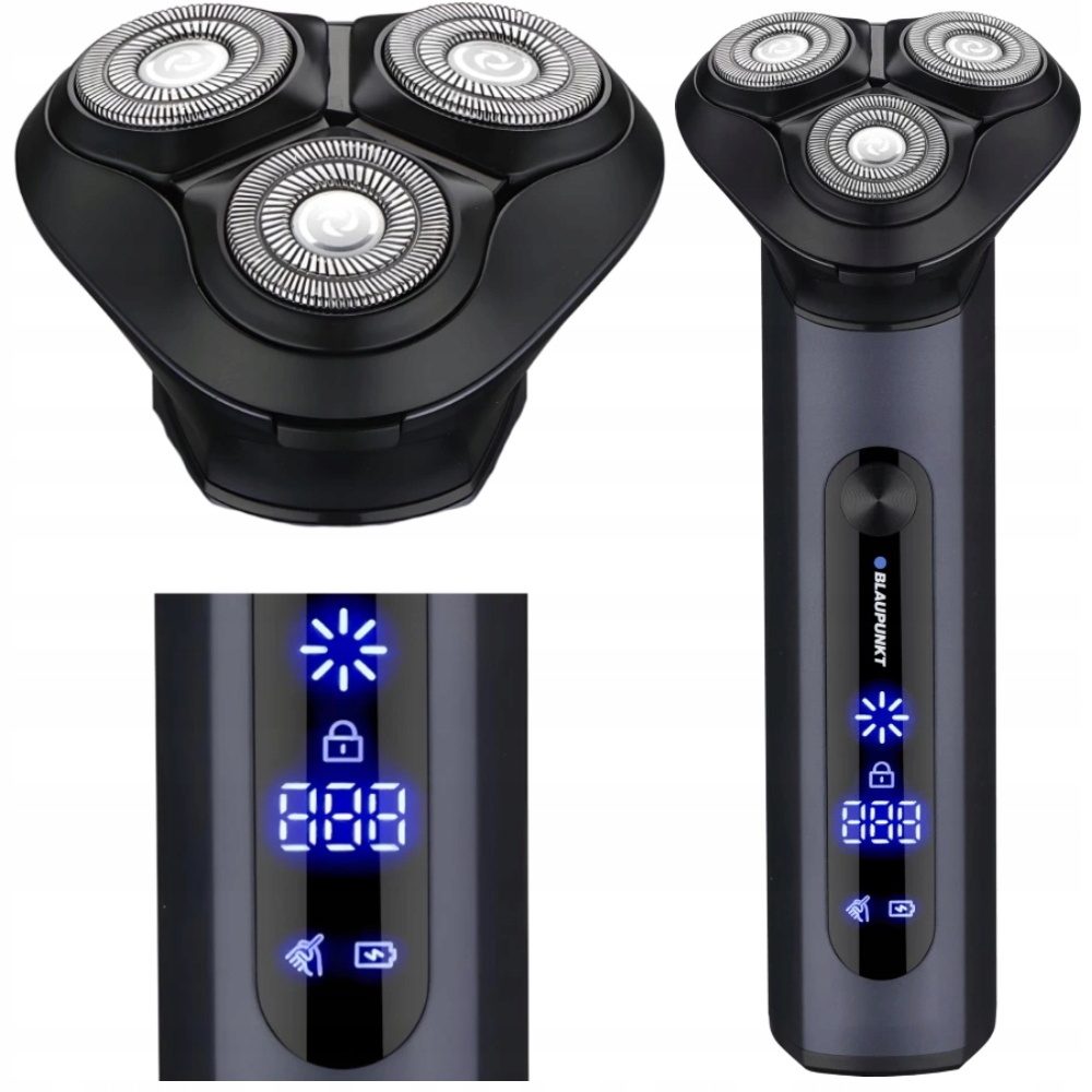 Golarka do zarostu Blaupunkt MSR711 Bezprzewodowa Wodoodporna IPX6 Usb-c