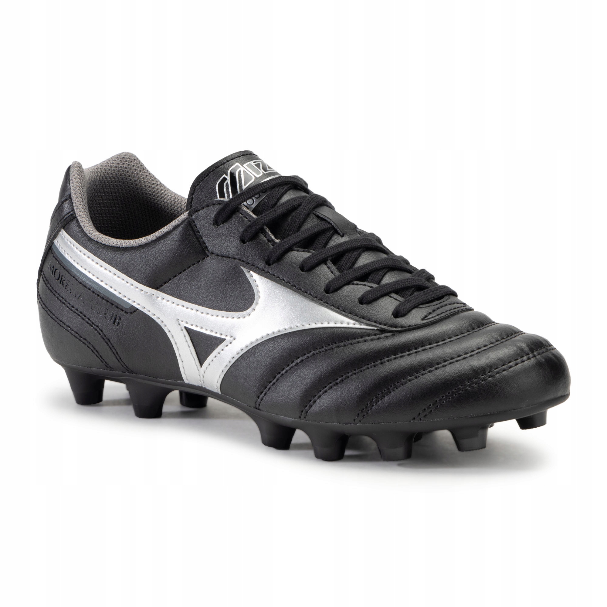 Buty piłkarskie Mizuno Morelia II Club Fg black/galaxy silver/dark shadow