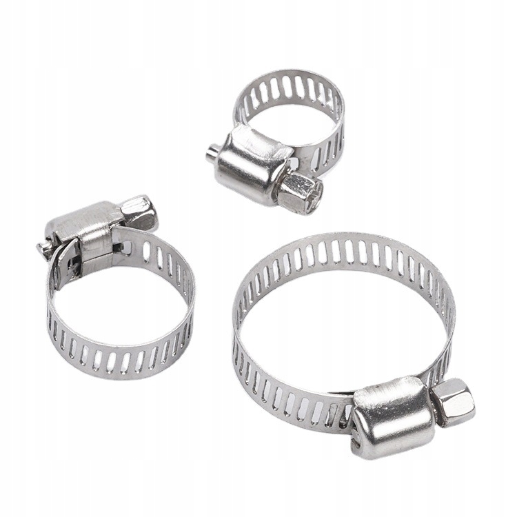 METALOWE OPASKI ZACISKOWE STALOWE ZESTAW OPASEK ZACISKOWYCH ŚLIMAKOWYCH 16 Liczba sztuk 16 szt.