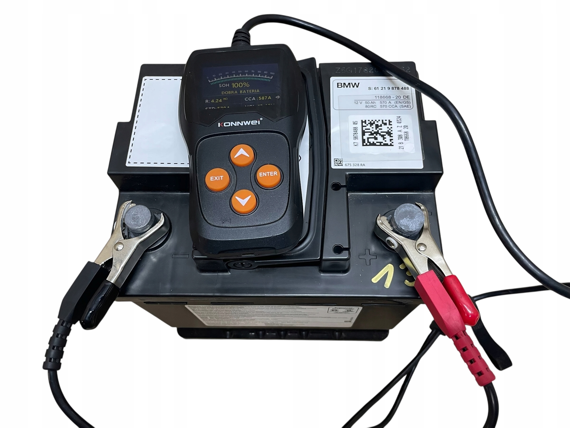 Batteria AGM START-STOP 12V 50AH 570A MINI 2021R Originale
