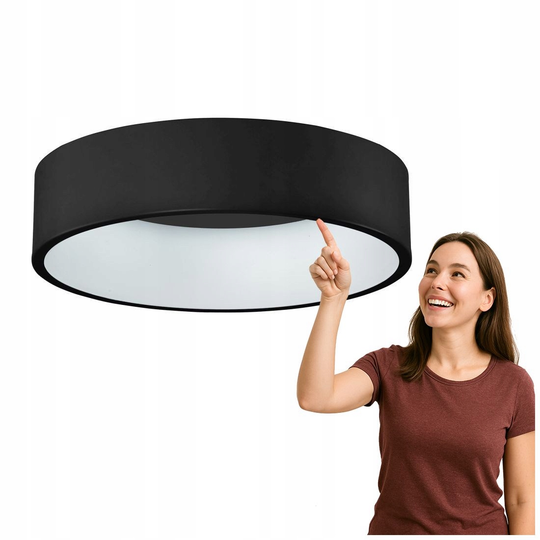 Led stropná lampa Chiara – moderný štýl do obývačky Italux