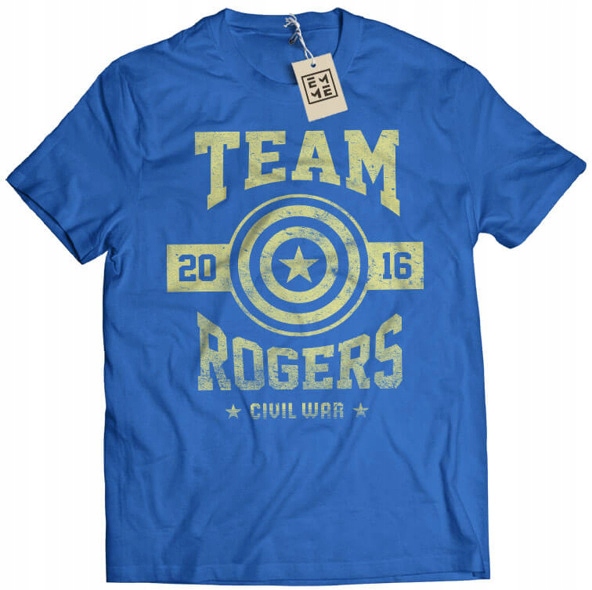

Koszulka Team Rogers niebieska 2XL