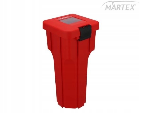 Nádoba Na Hasicí Přístroj 6KG 265LX595WX284H Slidě Červená /s Rychlým/ Daken 824