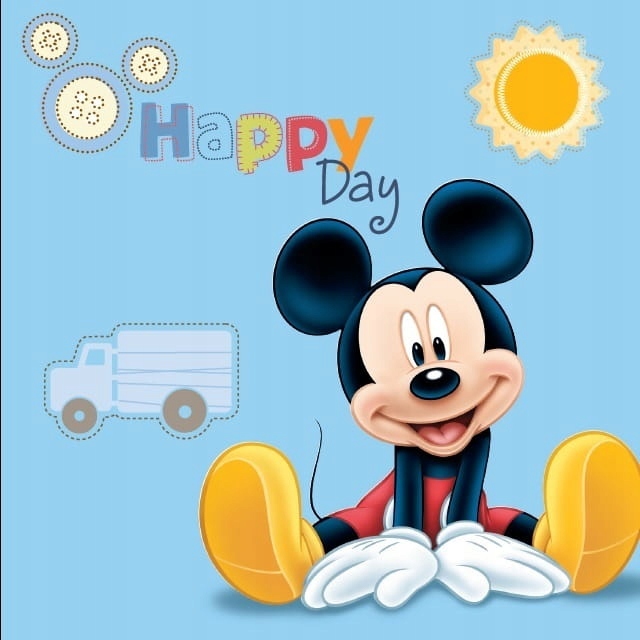 

Piszcząca książeczka do kąpieli Myszka Mickey 6m+