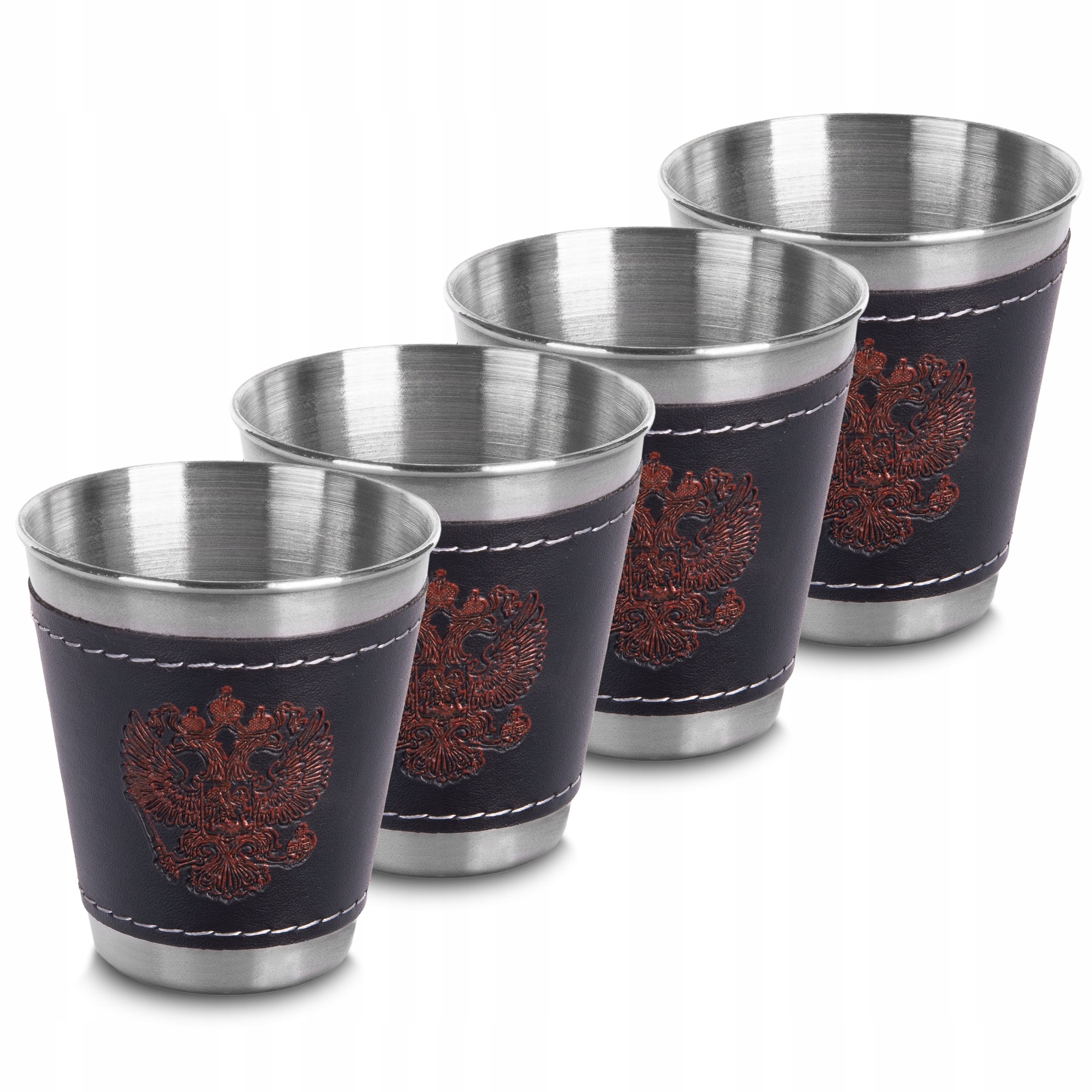 

Kieliszki Turystyczne Podręczne Etui Orzeł 60ml 4x