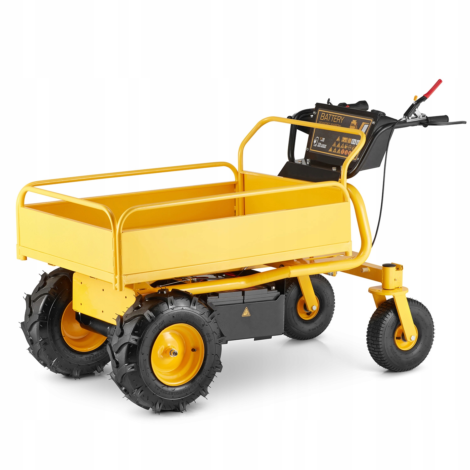 Wozidło elektryczne wózek koleba taczka elektryczna HIGHER 500kg 09550 — 21