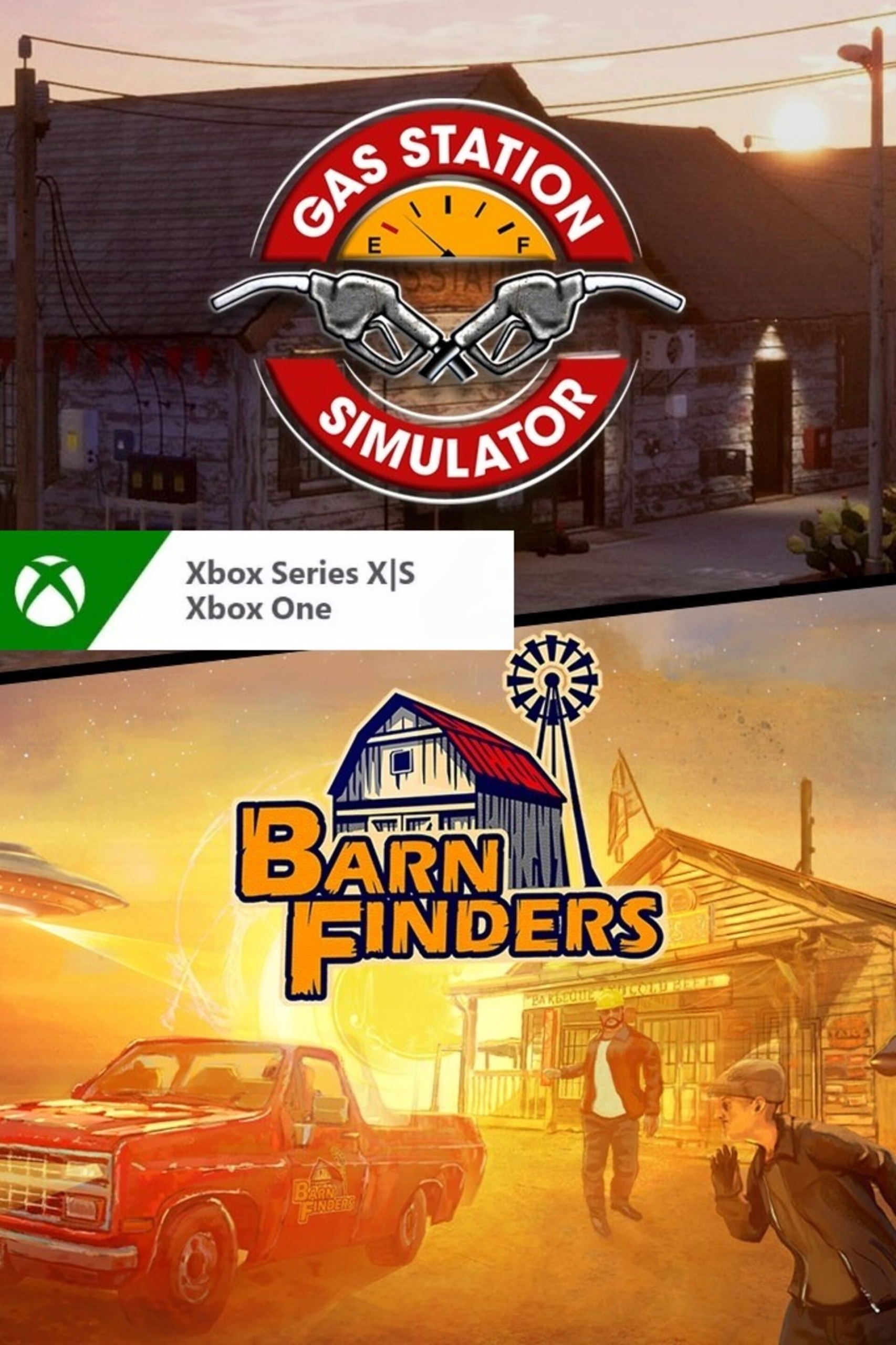 Gas Station Simulator And Barn Finders Xbox One/x/s Klucz