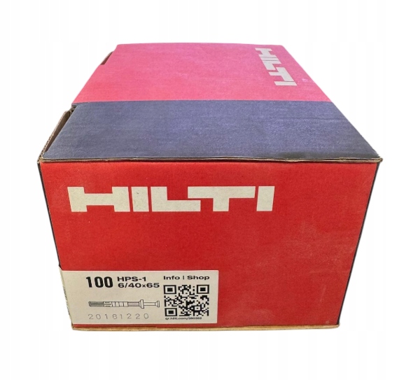 Hilti zatĺkacie rozperné kolíky Hilti HPS-1 6/40x65 100kusov