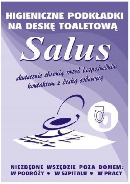 

Salus Higieniczne Podkładki Toaletowe 6SZT
