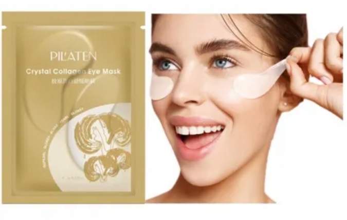 PILATEN PŁATKI KOLAGENOWE POD OCZY HYDROŻELOWE MASKA CRYSTAL 10 SZT Typ skóry Dojrzała