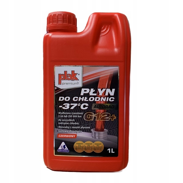 ATAS PLAK AUTORAD G12+ GOTOWY PŁYN DO CHŁODNIC -35C 1L