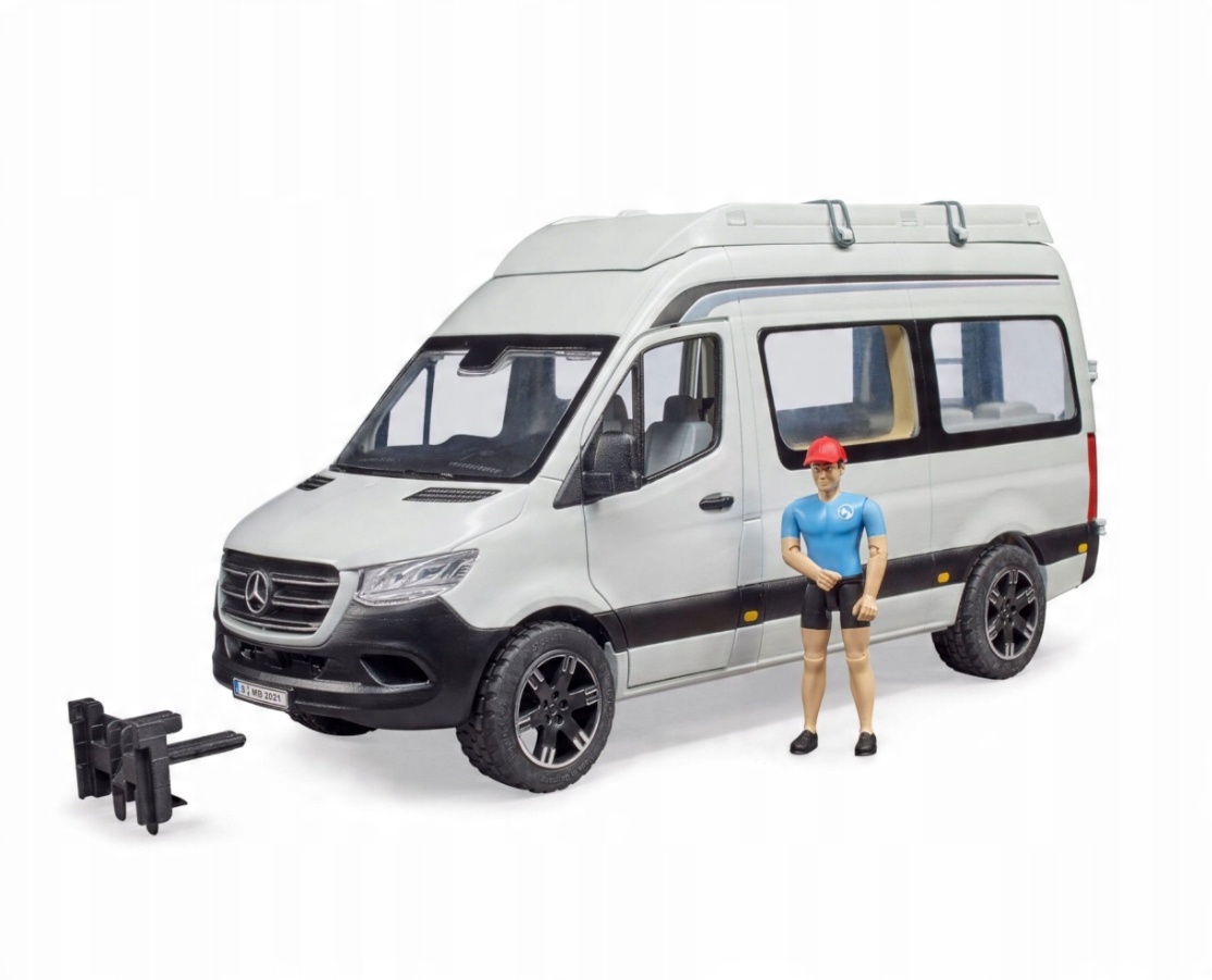 

Bruder 02672 Mercedes biały camper akcesoria