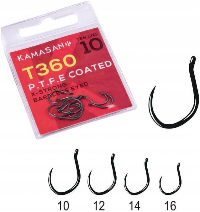 

Haczyki Kamasan KAM-T360- X-nr10-TEFLON- 10szt