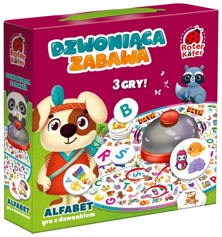 Gra z dzwonkiem Dzwoniąca zabawa Alfabet-Zdjęcie-0