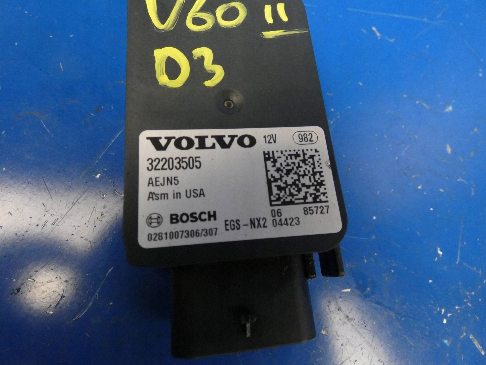 VOLVO V60 II S60 III XC60 XC40 2.0 D3 D4 capteur NOX SONDA LAMBDA