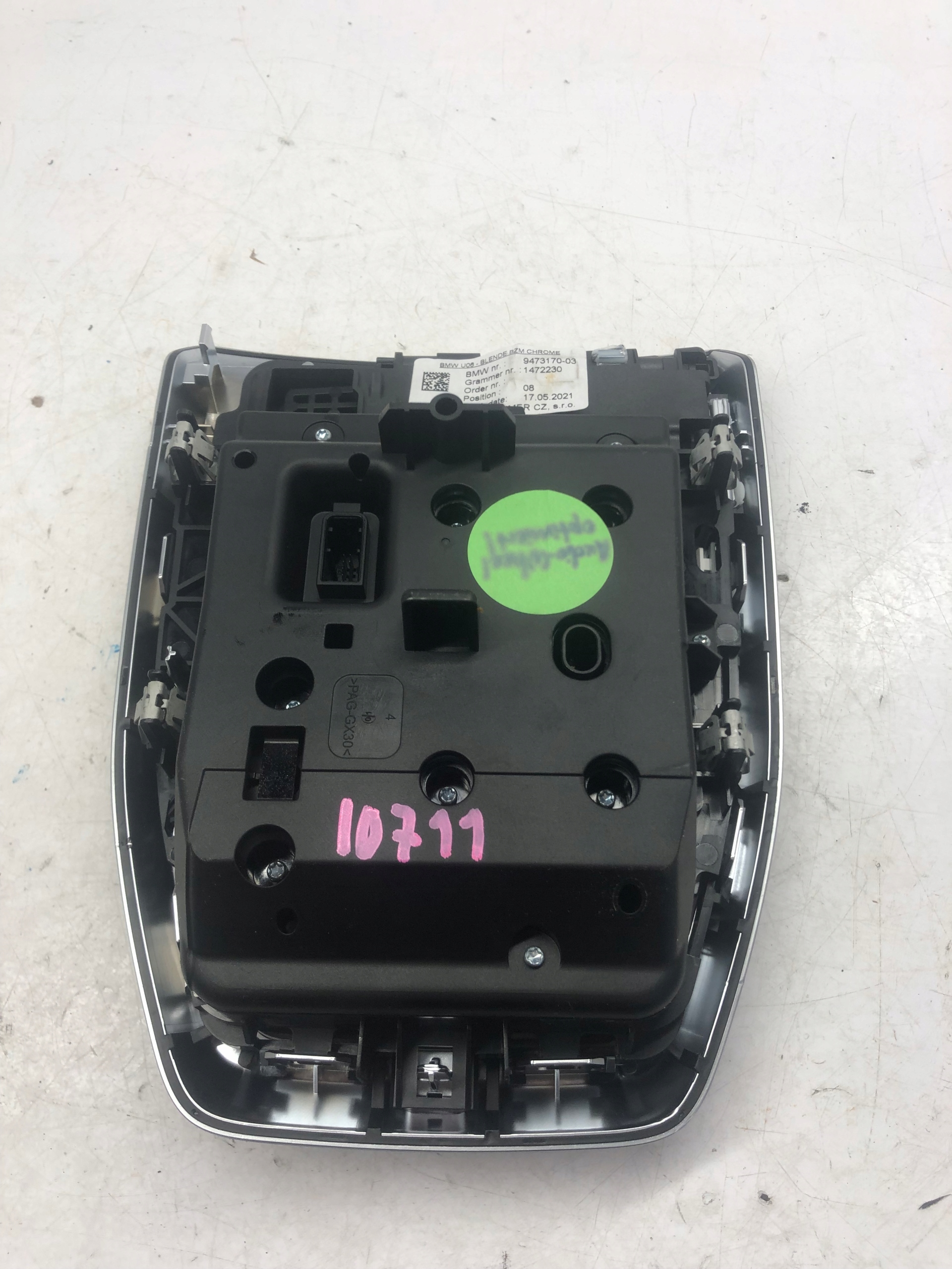 BMW 2 U06 X1 U11 vezérlö panel 9473170