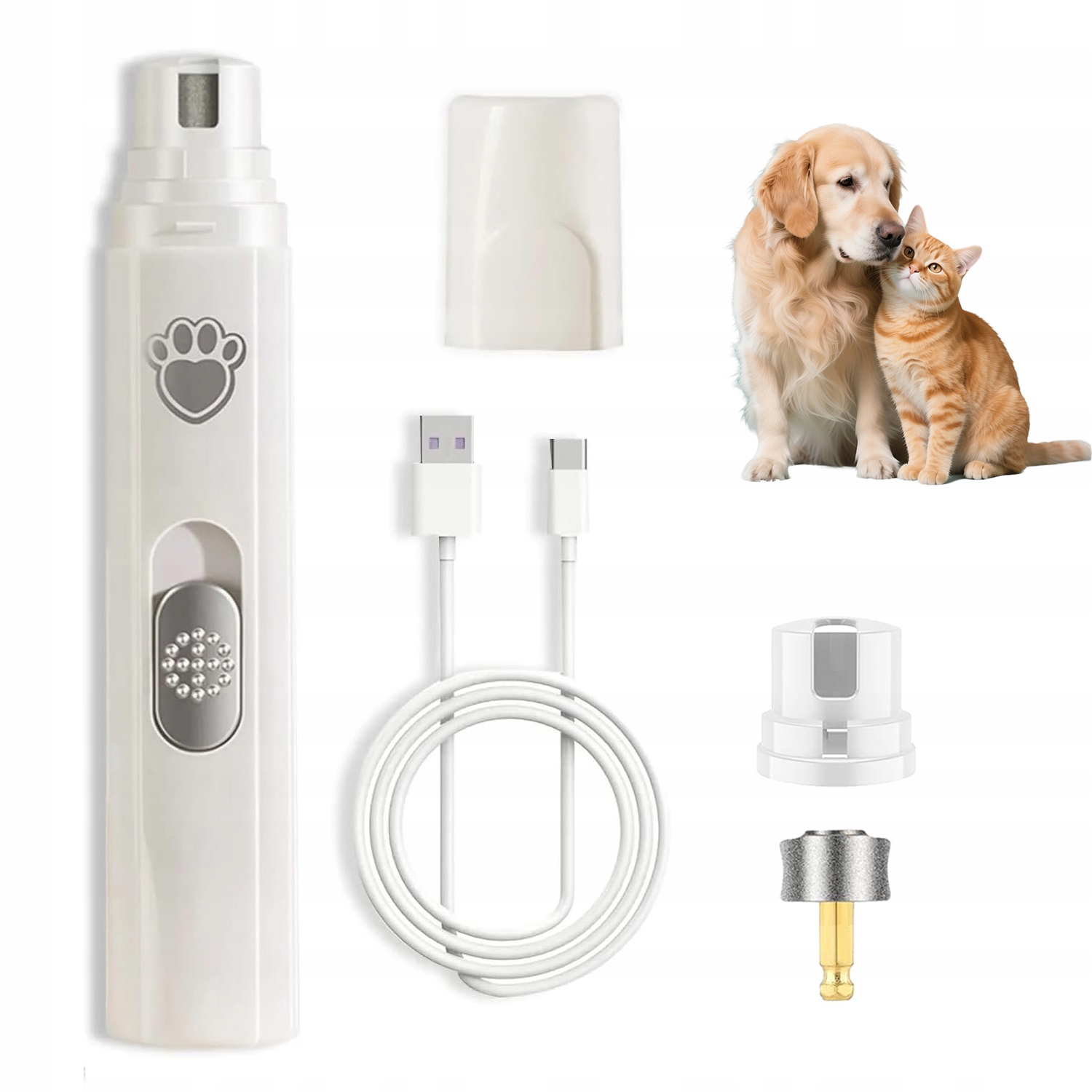 Levně Zastřihovač Psích Tlapek, Strojek Na Srst Kočky, Tichý, Přesný Elektrický Provoz