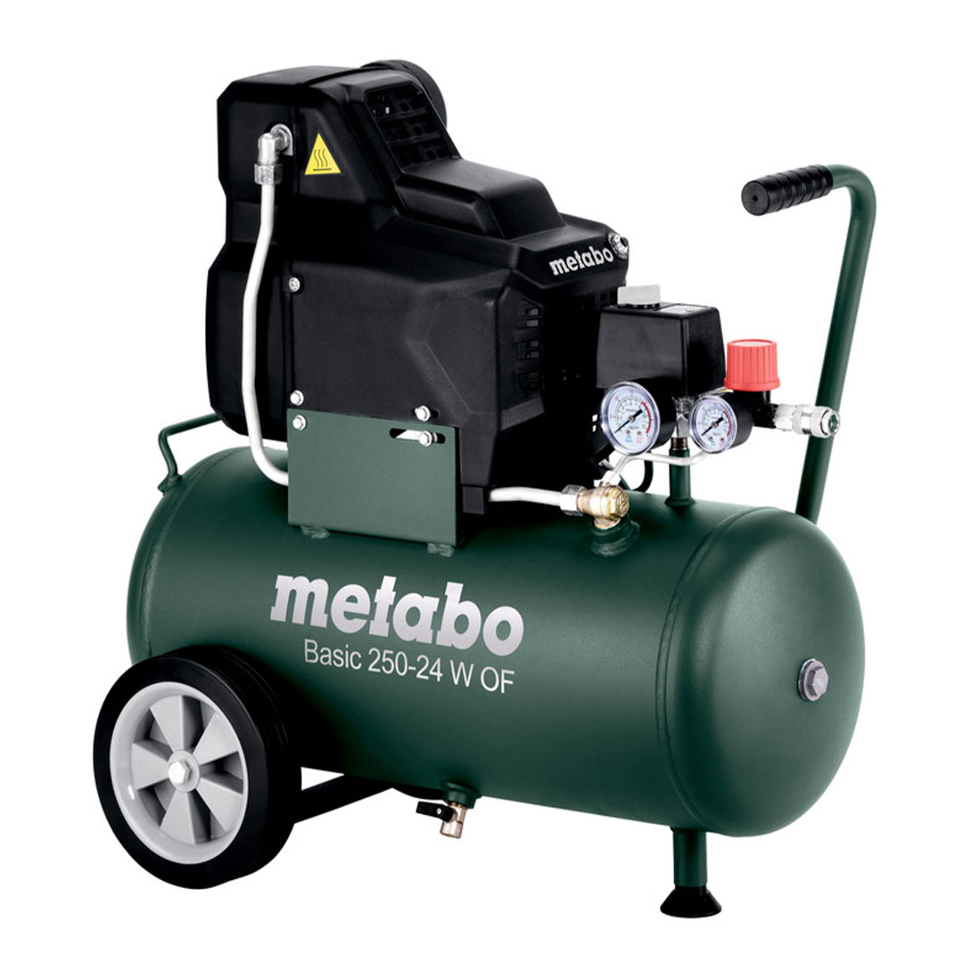 Bezolejový kompresorový kompresor Metabo 601532000 Basic 250-24W Of 24 l 8 bar