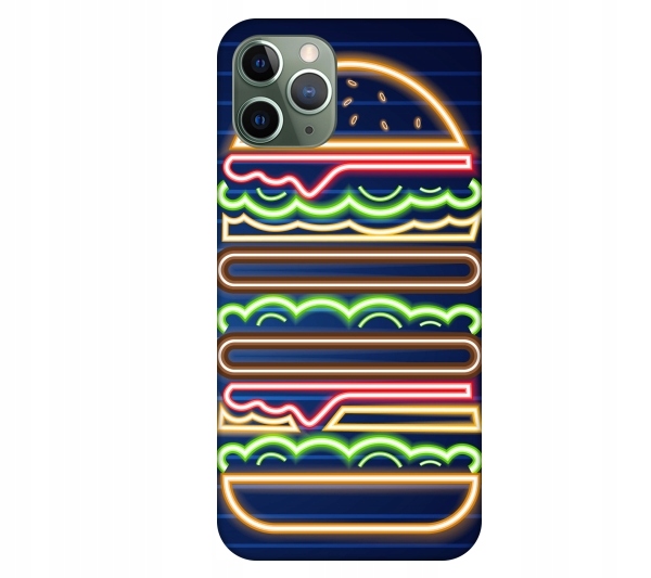 

Etui pokrowiec do iPhone 11 Pro Neon burger