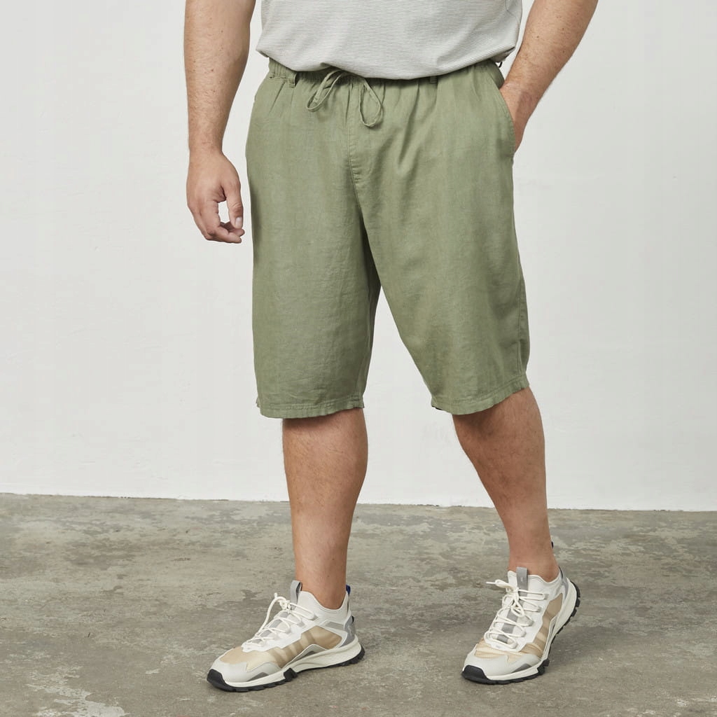 Kraťasy Olivové North Latitude Velké velikosti 5XL