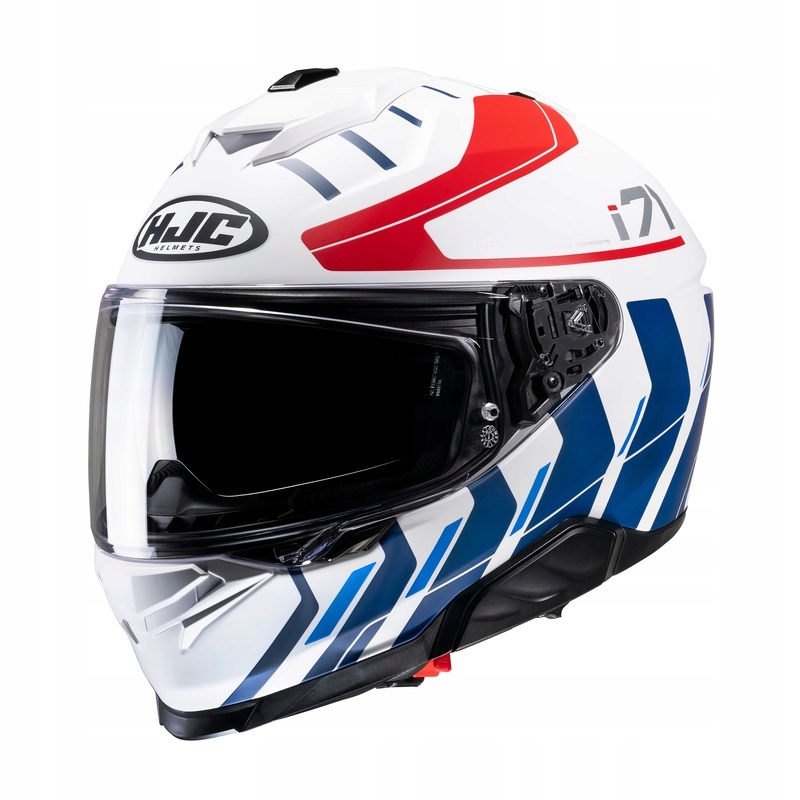 Hjc I71 Simo White/red/blue Motocyklová prilba