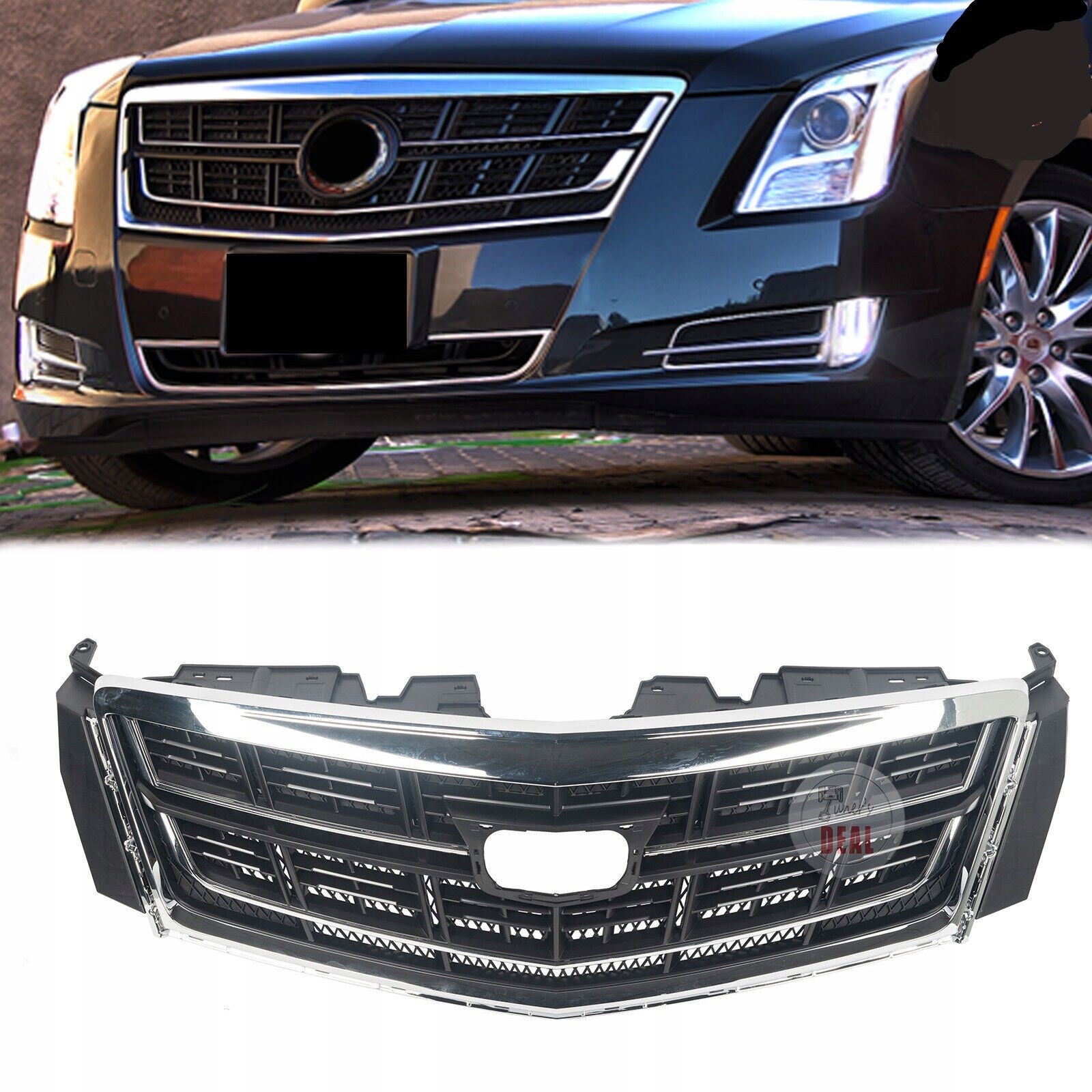 GRILL PRZEDNI CHROM CADILLAC XTS 13-17