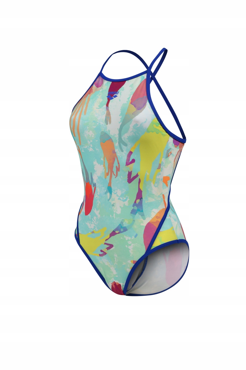 Strój Kąpielowy Damski Jednoczęściowy Arena Mermaid D 36