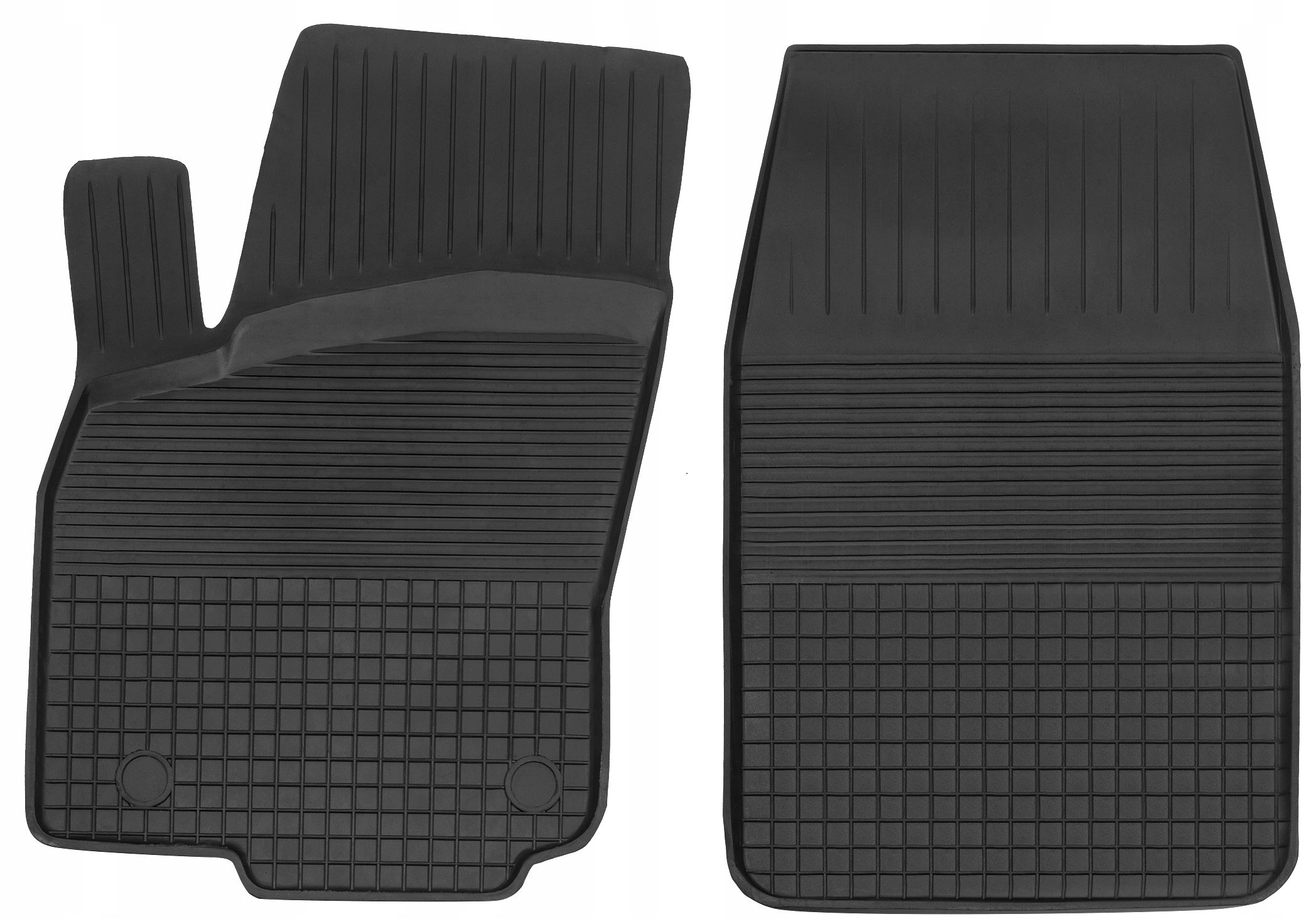 Dywaniki gumowe na przód rant 2 cm do Ford Focus MK3 III 10-19