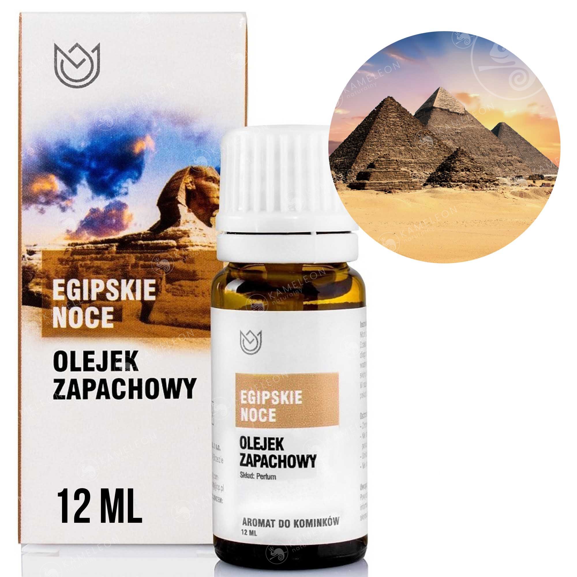 

Olejek Zapachowy eteryczny Egipskie Noce 12ml