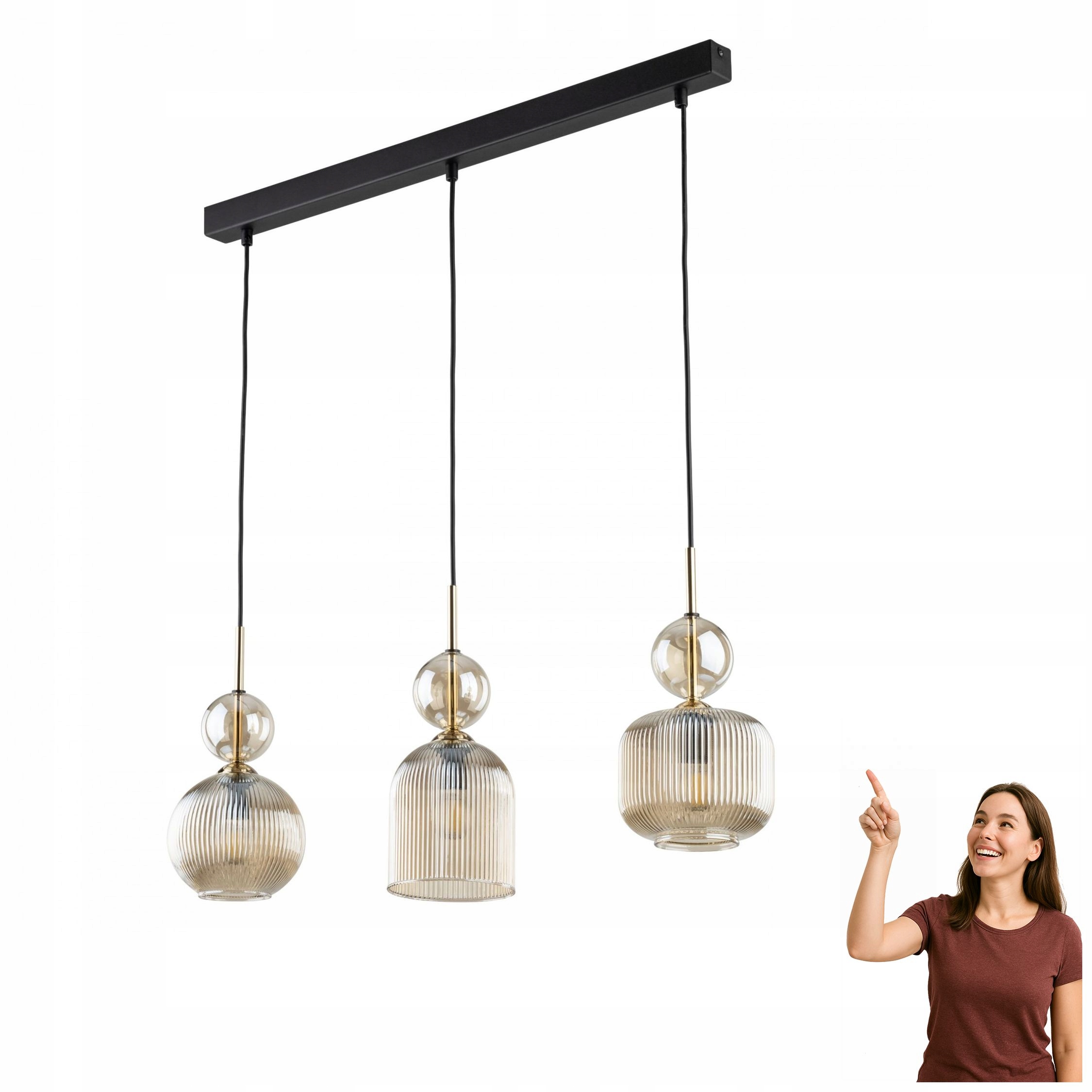 Závesná lampa Sophia Cognac 11042 Tk Lighting