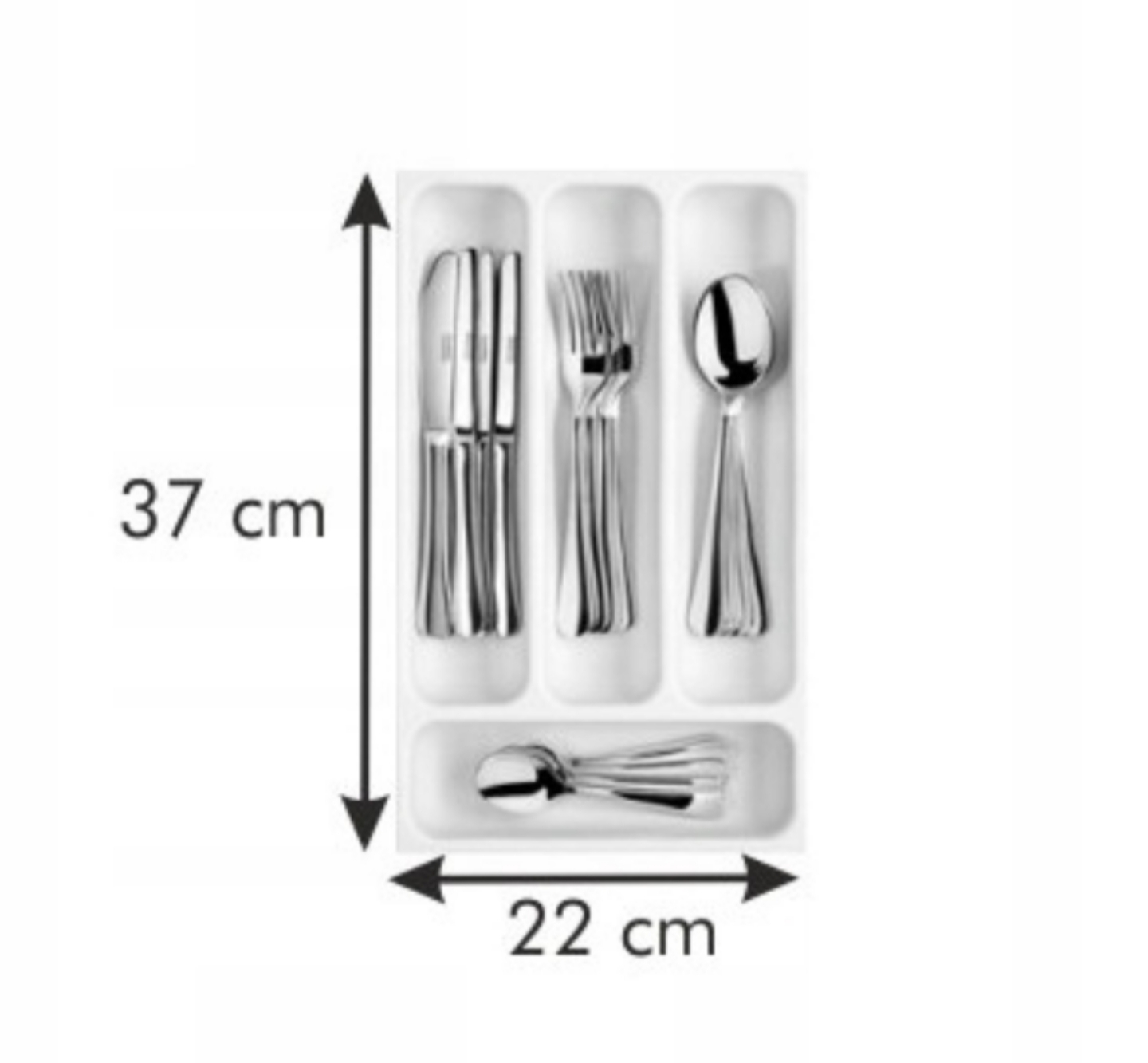 Pojemnik na Sztućce wkład do szuflady Tescoma Marka Tescoma