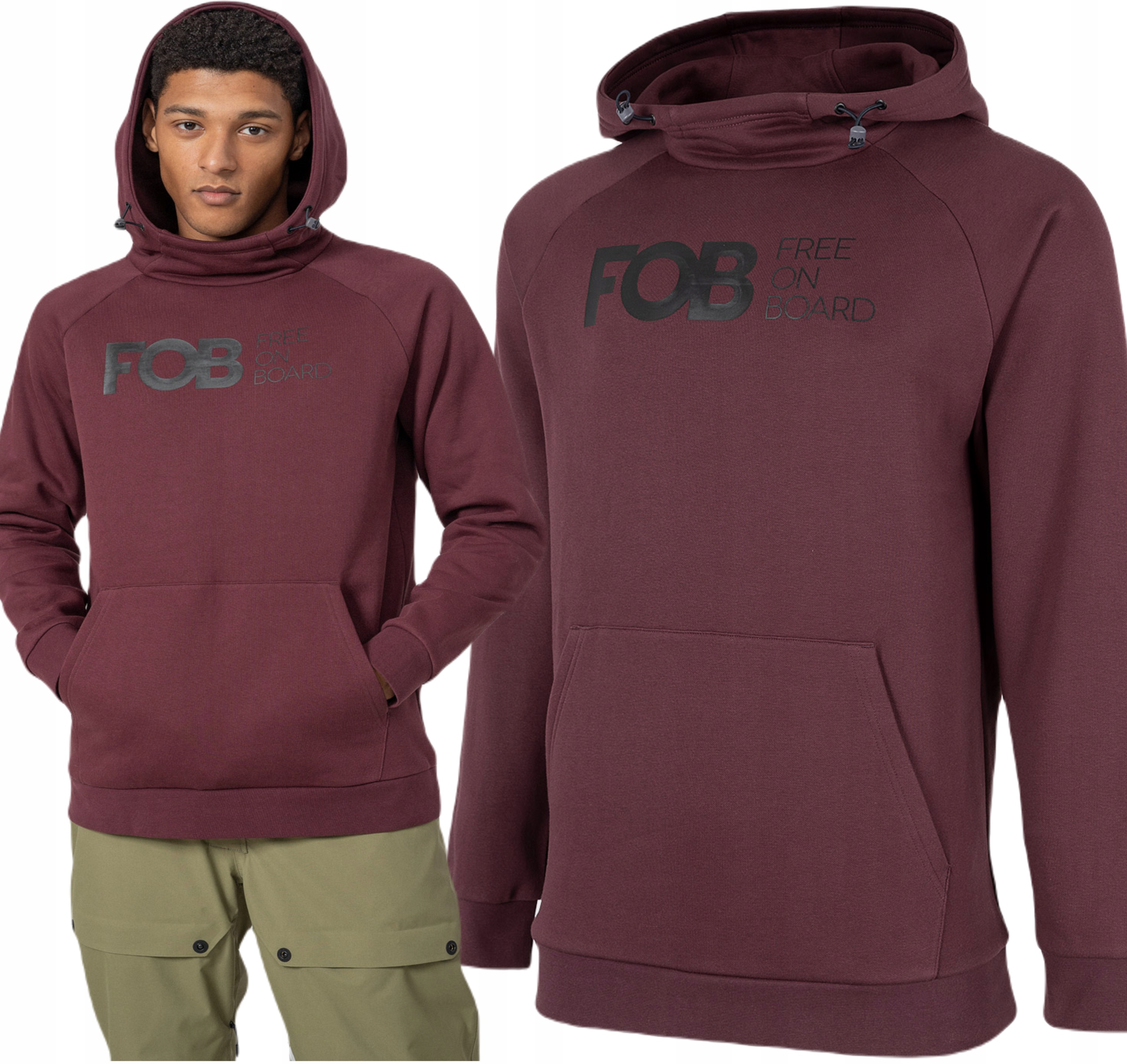 

Męska Bluza Polar 4F BLM021 Kangurek S