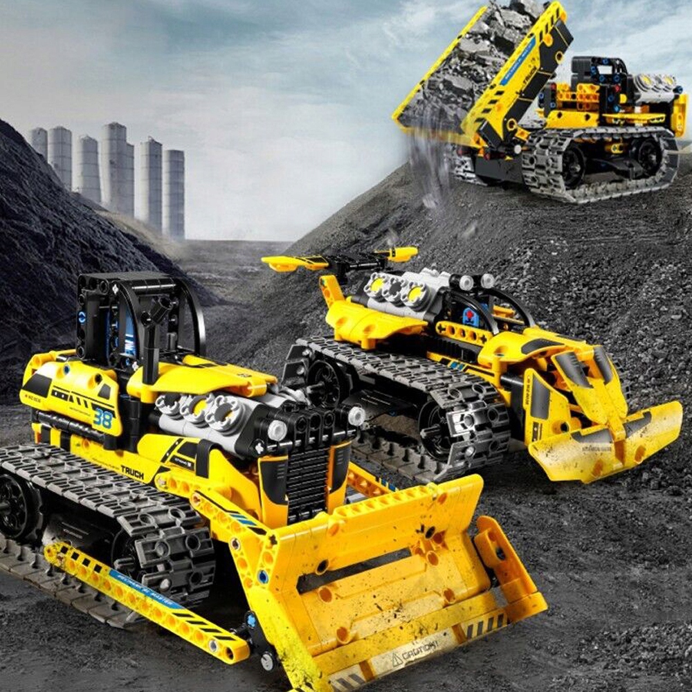 KLOCKI KONSTRUKCYJNE ZDALNIE STEROWANY SPYCHARKA APP + PILOT DUŻY 542 EL. Rodzaj zestaw