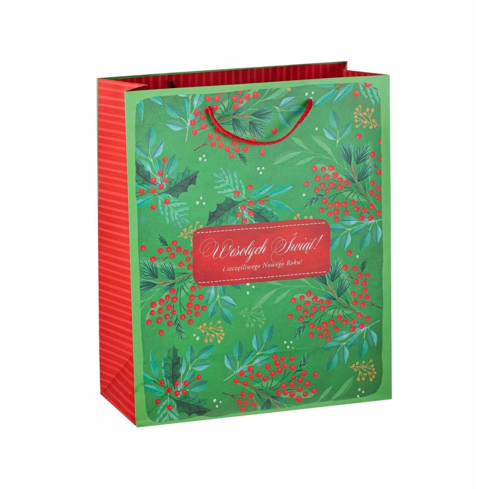 

Torebka świąteczna na Boże Narodzenie 33cm x 45cm