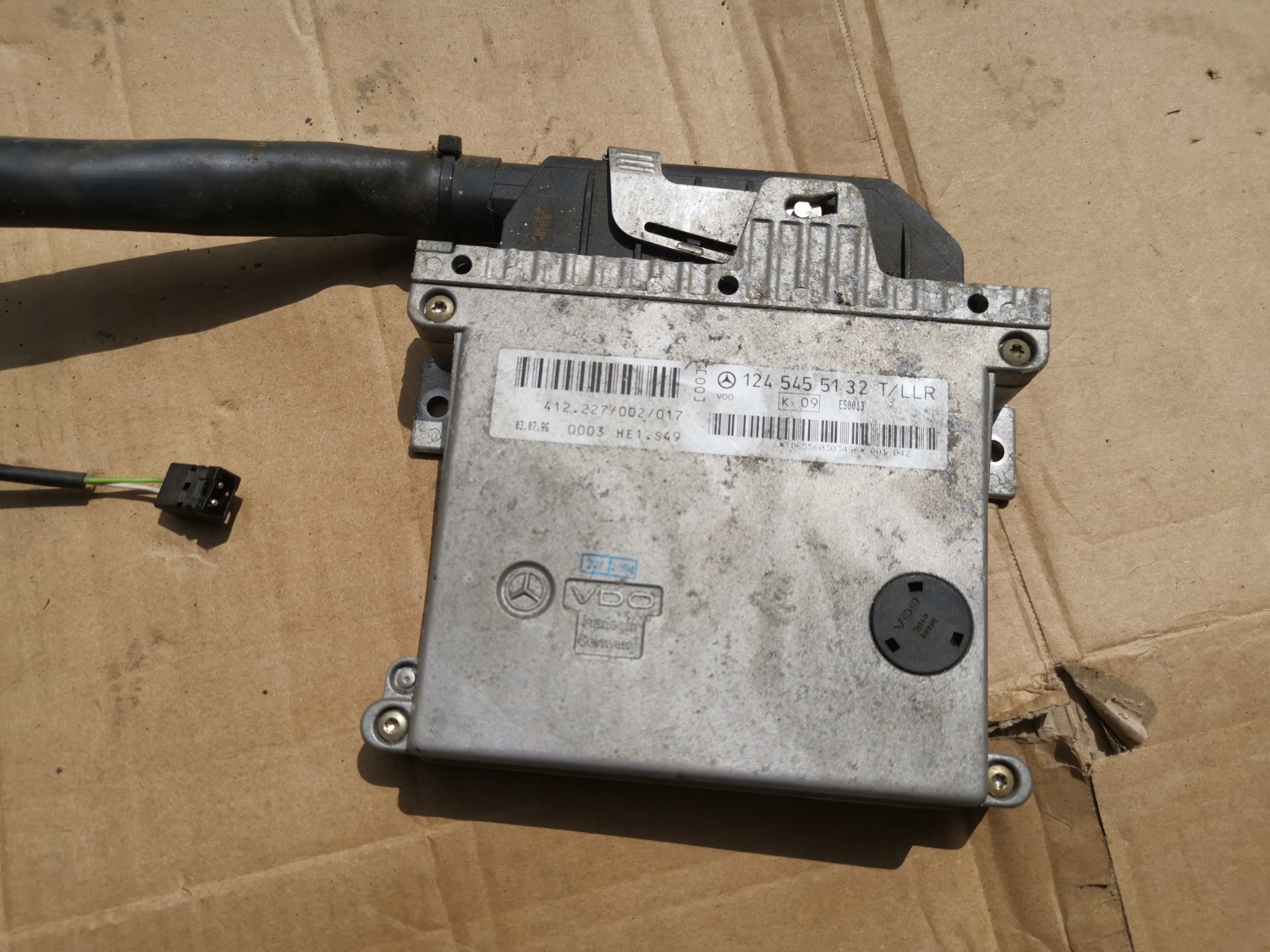 Computer Bedienteil MERCEDES W124 1245455132