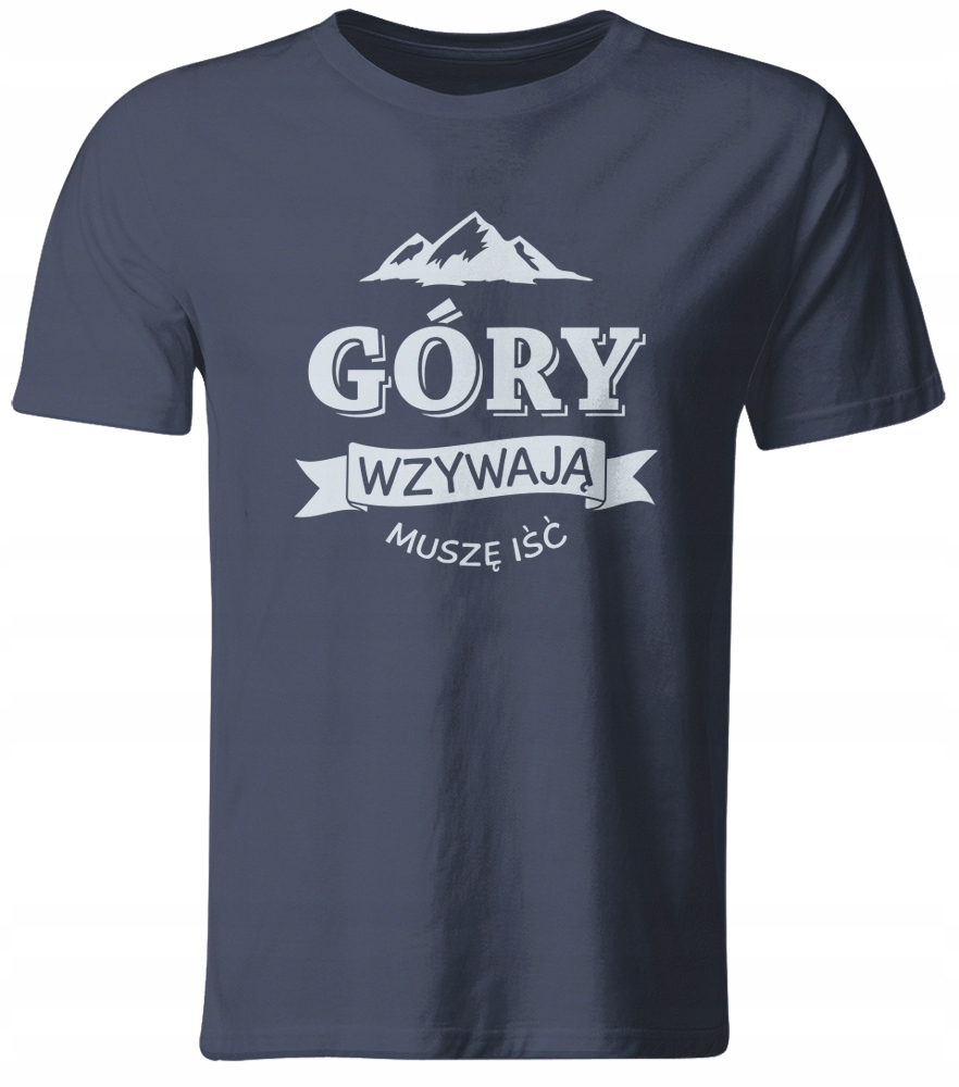 

Koszulka Góry Wzywają, Muszę Iść, Denim, Roz. XL