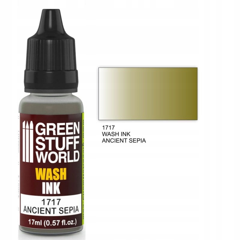 Gsw 1717 Wash Ink Ancient Sepia 17ml