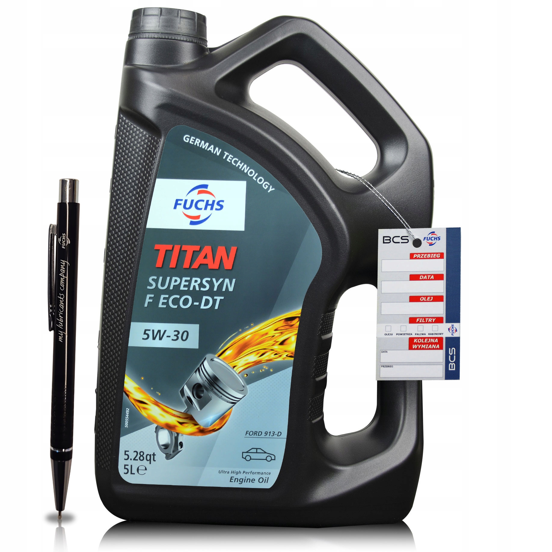 5 Litrów Fuchs Titan Supersyn F Eco-dt 5W30 Olej Silnikowy 5L