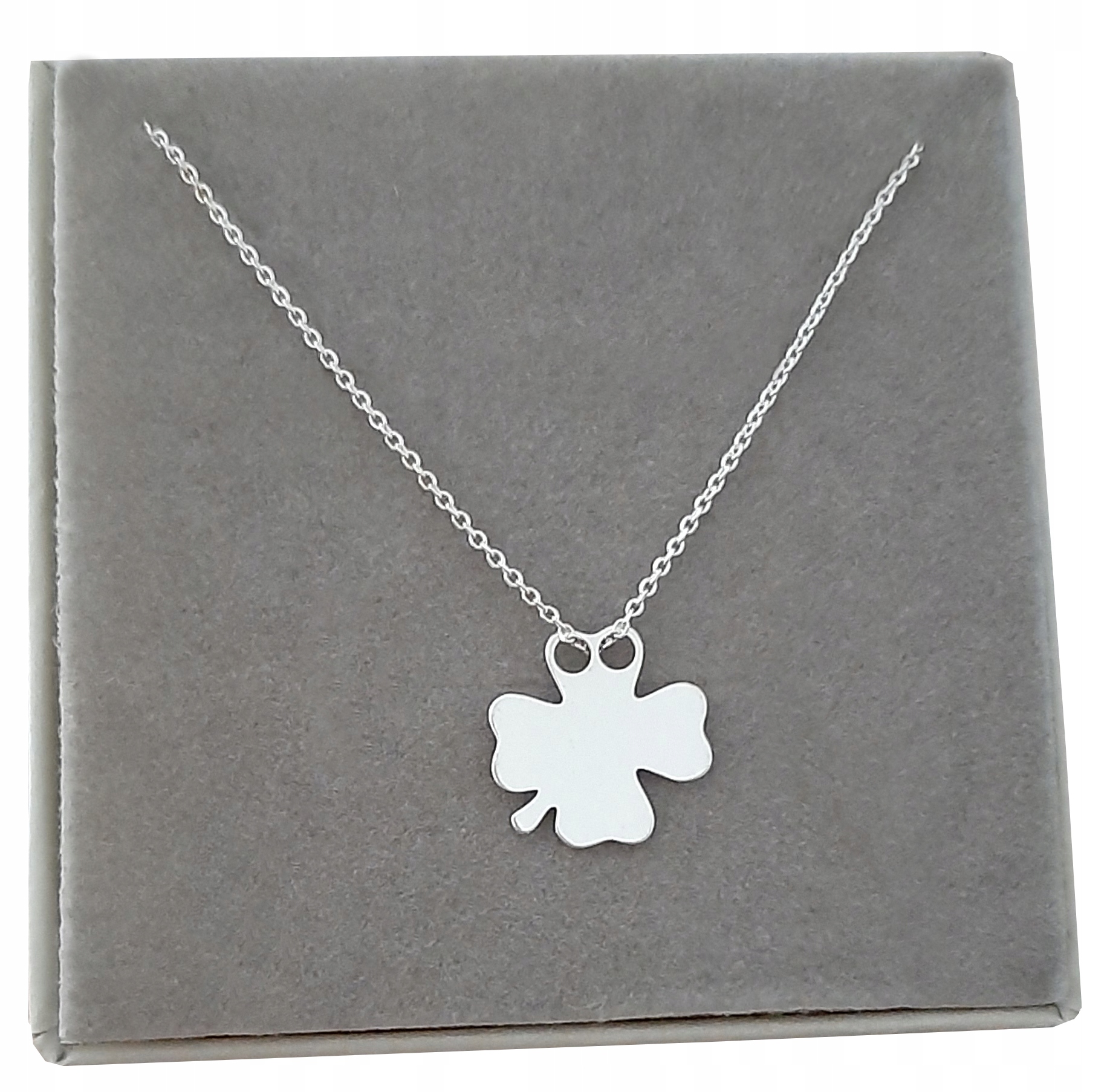 

Bransoletka celebrytka srebro 925 koniczynka