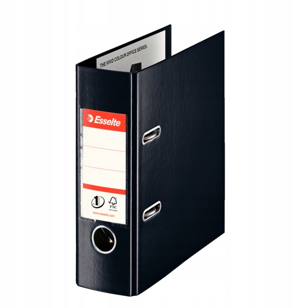 Segregator A5 ESSELTE No.1 Vivida 75mm czarny