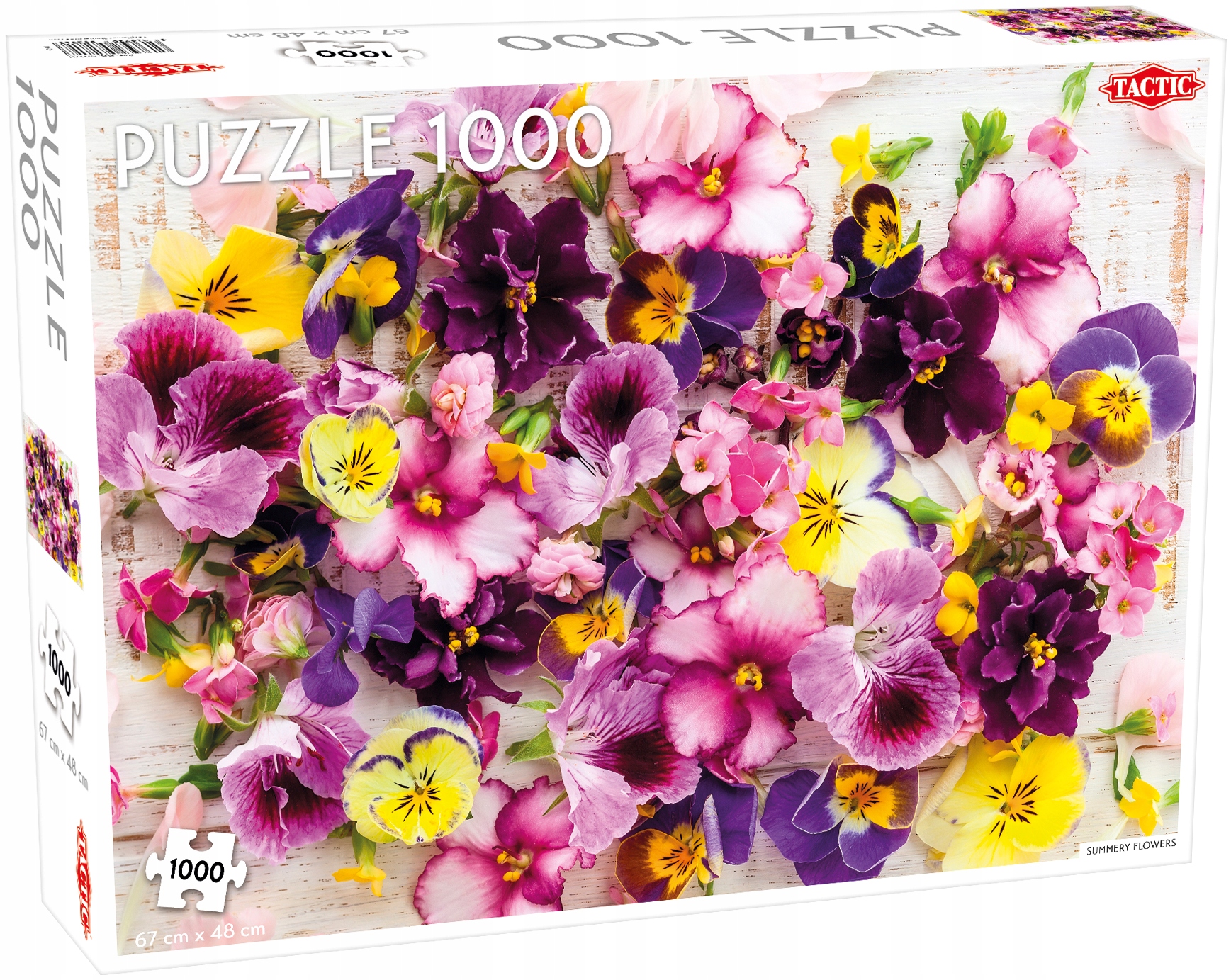 Tactic Puzzle 1000el Літні квіти висока якість