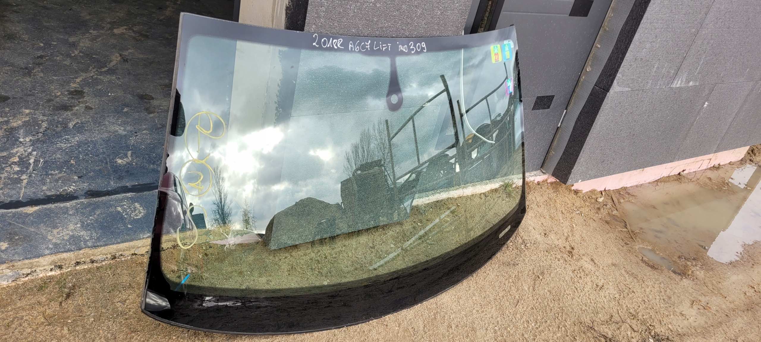 A6 C7g РЕСТАЙЛИНГ СТЕКЛО ВЕТРОВОЕ ПЕРЕДНЯЯ СЕВЕРНОЕ СТЕКЛО8r