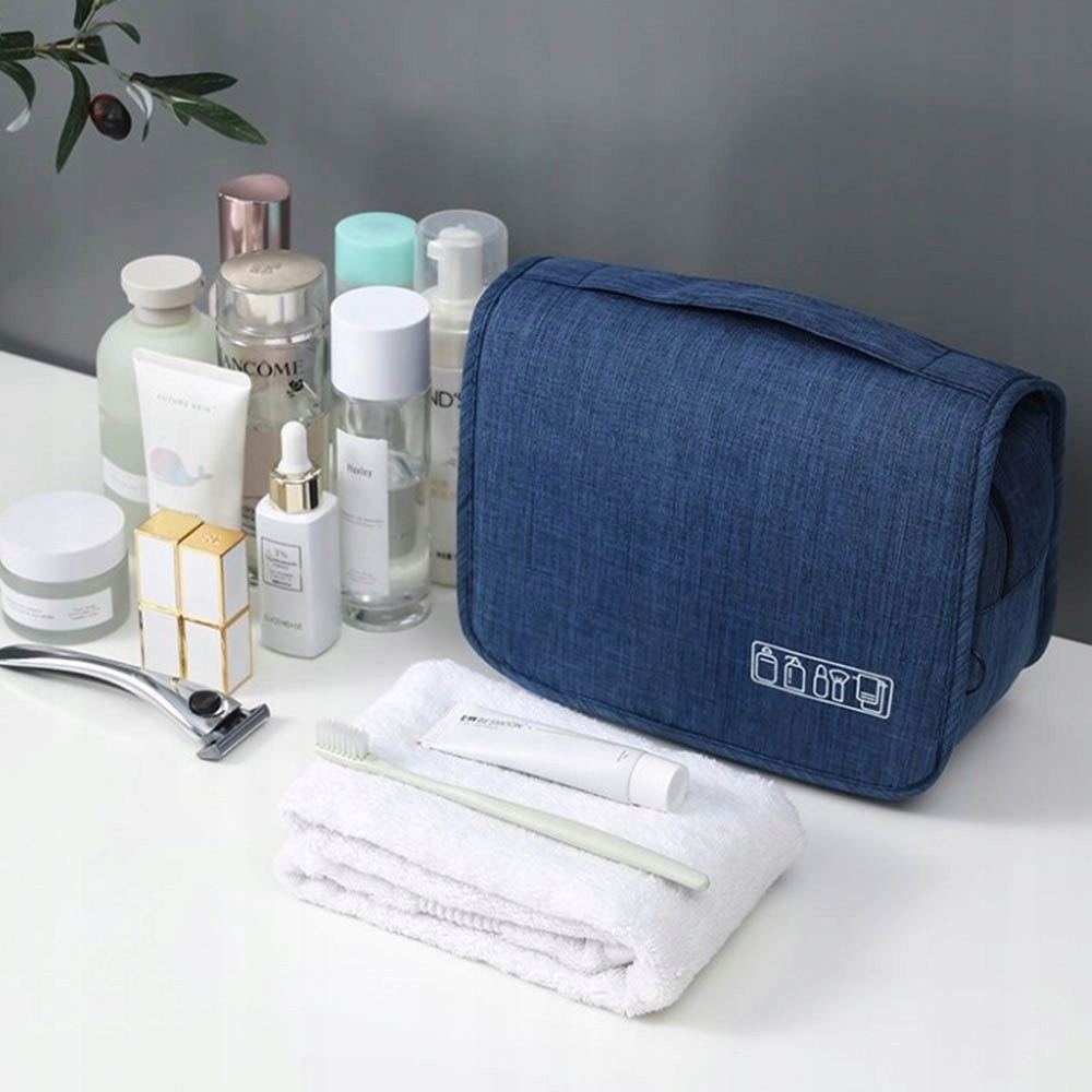 KOSMETYCZKA TORBA PODRÓŻNA ORGANIZER NA KOSMETYKI WISZĄCA MĘSKA DAMSKA HAK Marka inna marka