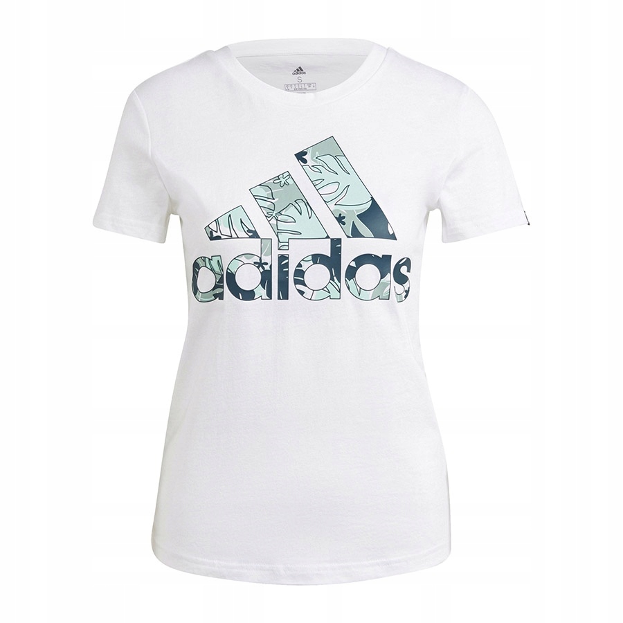 

Adidas Koszulka T-shirt Damski Tropical Biała r.M