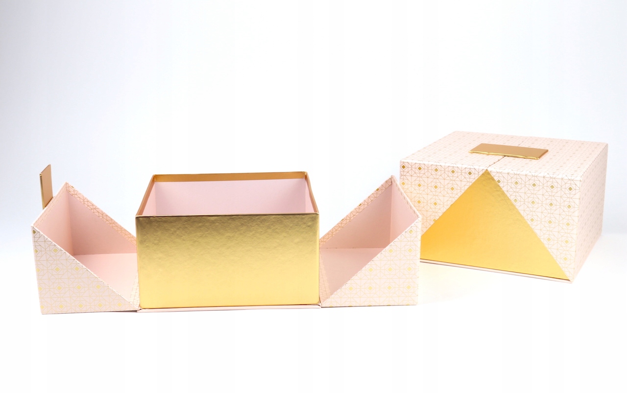 

2x Pudełko ozdobne prezentowe 2szt P370