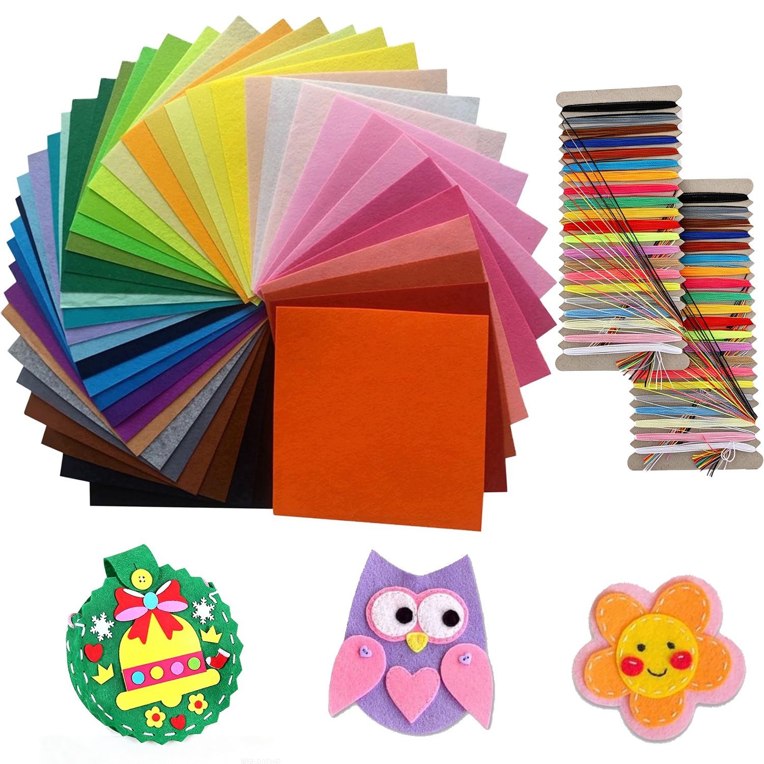 Dekorativní Plst V Barvách – Měkký, Pro Diy, Pro Dítě, 20 X 30 CM