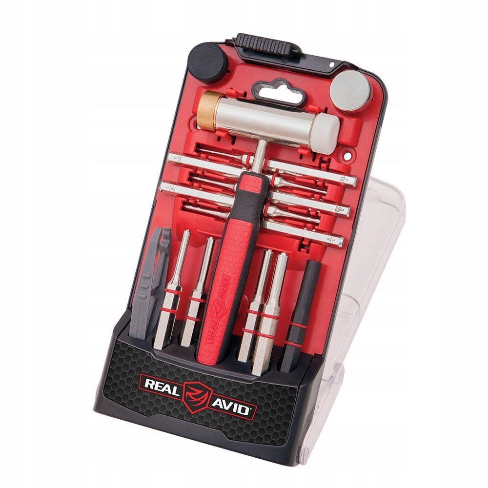 Real Avid Sada nástrojů Accu-Punch Hammer & Roll Pin Punch Set