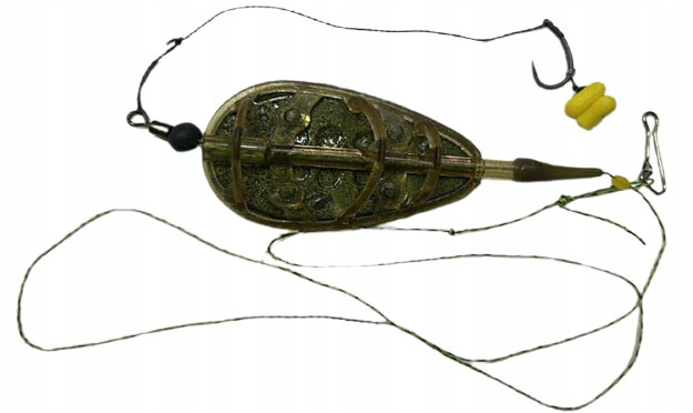 Zestaw Method Feeder koszyk 30g L+ przypon 10cm haczyk nr 6 pop up